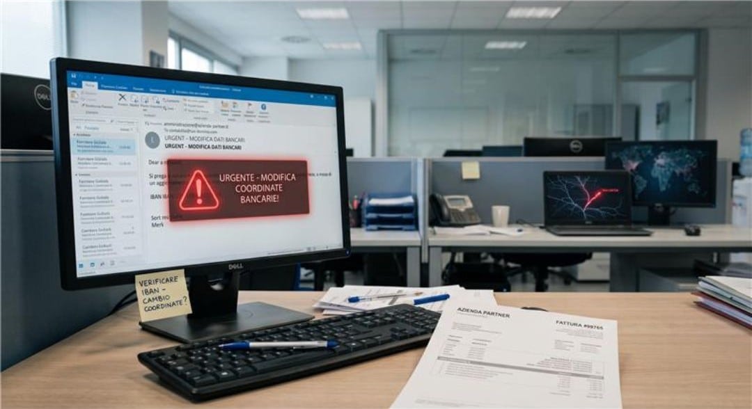 BEC - Business E-mail Compromise: cos'è, come funziona e perché le PMI italiane sono nel mirino
